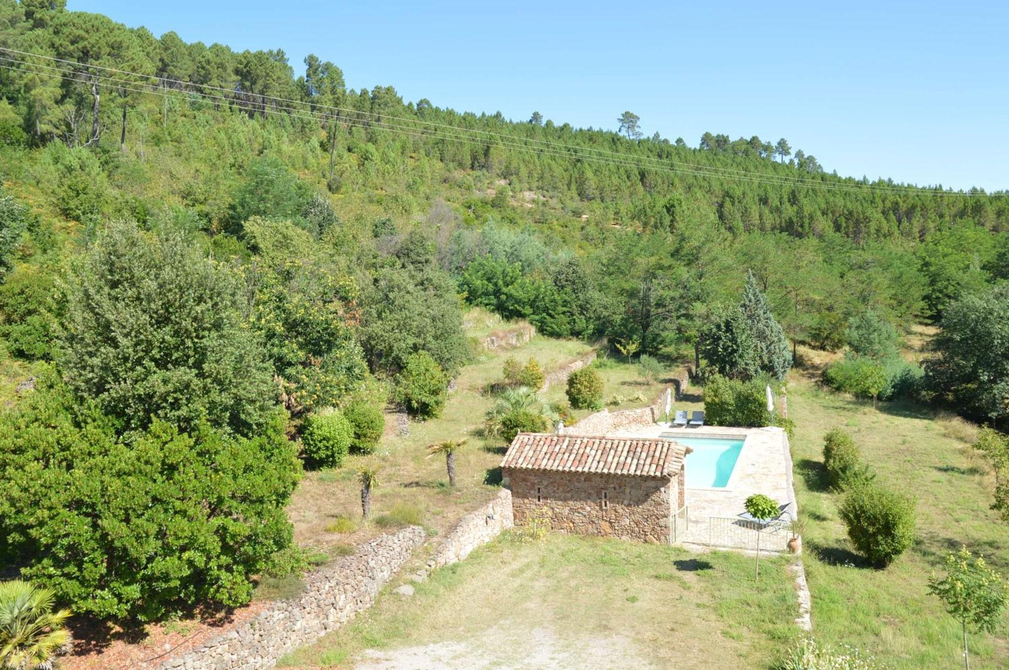 Bed and Breakfast Mas Des Druilles Generargues Exterior foto